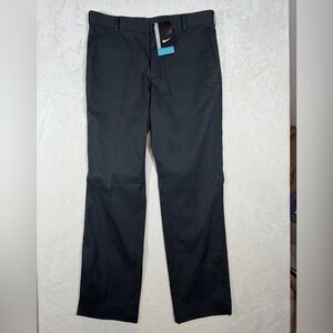 NWT Nike 32W Standard Fit Weatherproof Golf Waterproof Men's Black Pants